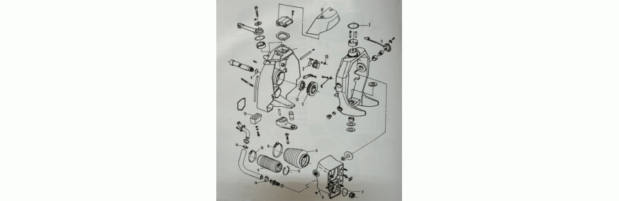 Transom assembly